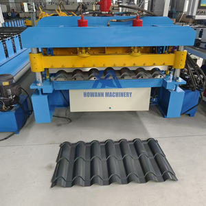 Roofing <b>Tile</b> Color Steel <b>Sheet</b> Roll Forming Machine <b>Tile</b> Making Machine - Product Image 5