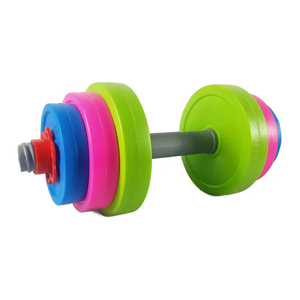Kids Sport Exercise <span class=keywords><strong>Set</strong></span> Verstellbares Gewicht Kinder Home Sport Gym Fitness geräte Kunststoff Spielzeug Hantel <span class=keywords><strong>Set</strong></span> - Product Image 1