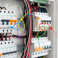 Selbstsicher nder elektrischer Kabelbinder aus Nylon Feuerfester SS-Kabelbinder