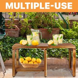 Taburete de Baño Plegable de <span class=keywords><strong>Madera</strong></span>, Otomana Ajustable, Taburete de Ducha Extraíble, Diseño Moderno, Estante de Almacenamiento para Artículos de Baño - Product Image 3