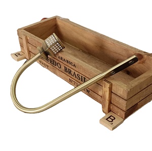 Ganci per Tende a U in Cristallo Stile Europeo Senza Foratura, Ganci da Parete, Ganci Appendiabiti 15,5 cm QX-106 Vendita Diretta Transfrontaliera - Product Image 5