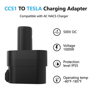 CCS1ไปยัง nacs EV อะแดปเตอร์เชื่อมต่อ DC 300A 1000V สำหรับรุ่น3/x/y <span class=keywords><strong>CCS</strong></span> Combo 1เพื่อ <span class=keywords><strong>Tesla</strong></span> ชาร์จอย่างรวดเร็วได้รับการรับรอง TUV - Product Image 4