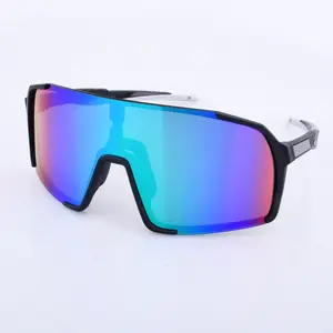 2023 OEM ODM pabrik kustom UV400 luar ruangan gaya baru tr90 olahraga kacamata lensa besar kacamata berkendara memancing kacamata hitam