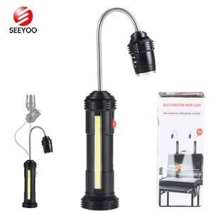 Lampe LED magnétique à col de cygne, éclairage de travail d'urgence, luminaire pour <span class=keywords><strong>Barbecue</strong></span>, offre spéciale, 360 degrés - Product Image 1