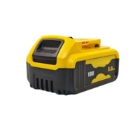 بطارية DEW - WALT DCB184 الأصلية 18 فولت/20 فولت ماكس 5.0 أمبير ساعة ليثيوم أيون بتقنية XR خلايا 18650 للأدوات الكهربائية الصناعية