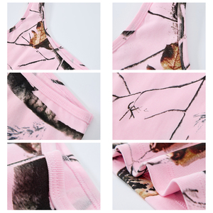 <span class=keywords><strong>Camiseta</strong></span> de Verano con Estampado Digital de Hojas Camufladas, Elegante, Ajustada, sin Mangas, Deportiva, de Una Sola Manga, para Chicas - Product Image 3