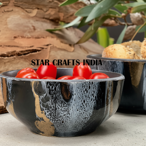 ชามไม้เรซินสินค้าขายดีอุปกรณ์ในครัว2025แกดเจ็ตเครื่องมือออกใหม่จากดาวงานฝีมืออินเดีย - Product Image 1