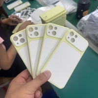 Coque de téléphone fine en TPU colorée instantanément BAILI Factory pour iPhone XS MAX 8 Plus 17 PM, coque vierge à motifs imprimés UV