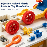 Pièces en plastique moulées par injection sur mesure, matériaux ABS, PP, PC pour jouets, appareils électroniques, appareils ménagers, équipements médicaux, composants OEM
