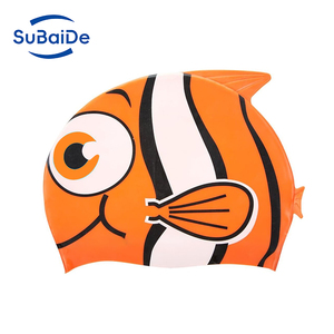 Alta calidad OEM impresión personalizada imagen <span class=keywords><strong>de</strong></span> dibujos animados lindos seguros gorras <span class=keywords><strong>de</strong></span> silicona impermeable <span class=keywords><strong>piscina</strong></span> gorra <span class=keywords><strong>de</strong></span> cabeza <span class=keywords><strong>para</strong></span> niños - Product Image 4