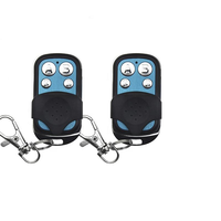 Control Remoto Inalámbrico Universal de 433MHz, Control Remoto de Clonación de 4 Botones para Puerta de Garaje Eléctrica