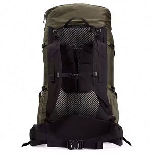 Free Sample Custom casual <b>Large</b> Hiking Backpacks Waterproof Retro Climbing Mountaineer <b>Rucksack</b> Multifunctional Hiking bsci - Product Image 2
