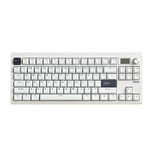 ZUOYA GMK87, 87 teclas, juegos mecánicos, teclado inalámbrico intercambiable en caliente, Junta retroiluminada RGB, estructura, perilla de pantalla, diseño personalizado - Product Image 1