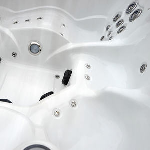 Hohe qualität <span class=keywords><strong>2</strong></span> Liegen 3 sitze outdoor spa whirlpool familie massage badewanne pool - Product Image 3