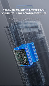 Aspirateur intelligent 9500pa sec et humide, portable et à main, avec fonction de serpillière <span class=keywords><strong>vapeur</strong></span> pour le <span class=keywords><strong>sol</strong></span>, 27Y1801 pour un nettoyage efficace - Product Image 5