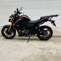 Haojue DR300 Moto de Route 300cc Bicylindre EFI Refroidie par Eau Vitesse Maximale >150km/h pour Trajets Urbains et Loisirs Chine