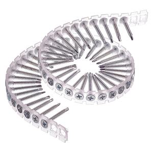 Tornillos intercalados chapados en zinc de acero al carbono C1022A <span class=keywords><strong>Aguja</strong></span> de rosca gruesa/fina/Punta de perforación para tornillo de madera - Product Image 5