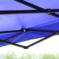 Promotion Tente de réception personnalisée 2x2 2x3 3x3 3x4.5 3x6, imperméable, coupe-vent, protection UV, en acier, pour événements extérieurs