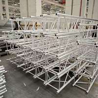 Estructura Modular Plegable Cuadrada de Aleación de Aluminio 6061-T6 con Certificación TUV, 400x400mm, Portátil, Resistente, para Iluminación de 1000kg