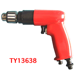 Perceuse pneumatique industrielle à poignée pistolet TY13340 .65 hp |   400 tr/min |   Mandrin de 1/2 pouce, nouvelle conception, idéal pour le perçage, le alésage et le taraudage - Product Image 3