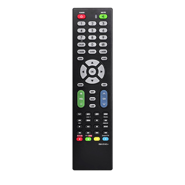 Universal Remote Control for SHARP Panasonic TOSHIBA SANYO and All Brands LCD LED 3D HDTV Smart TV Remote Control RM-014S
