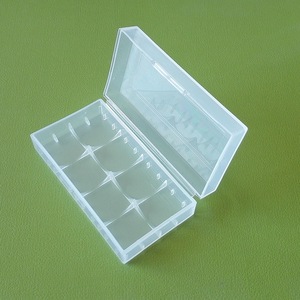 도매 판매 하드 플라스틱 방수 배터리 보관함 AA AAA 배터리 케이스 CR123A 14500 18650 9V 플라스틱 상자 - Product Image 6