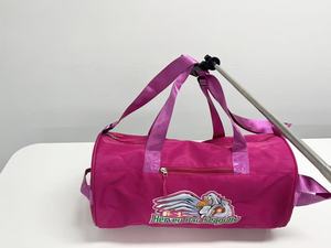 <span class=keywords><strong>Borsone</strong></span> da uomo da donna con Logo di moda personalizzato pieghevole Sport Gym Waterproof da viaggio <span class=keywords><strong>borsone</strong></span> <span class=keywords><strong>rosa</strong></span> - Product Image 5