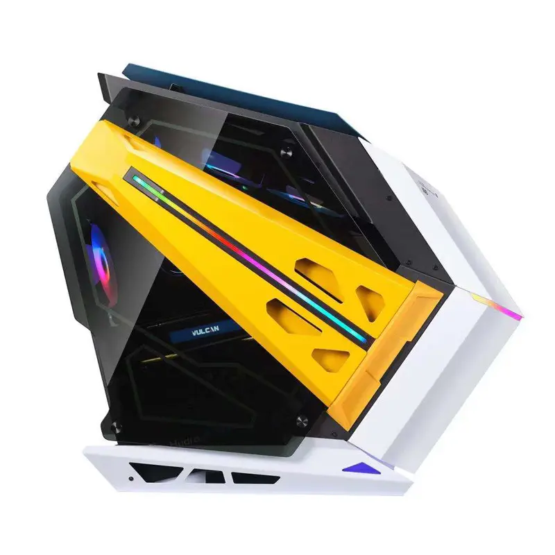 Funda de pc de alta calidad para Gaming, carcasa de ordenador de escritorio con R ATX, 2023