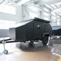 Mini-caravane de luxe australienne tout-terrain pour 4 personnes, en fibre de verre, pour expéditions et camping