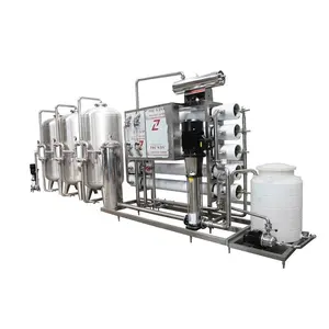 1000L/H Uf Membranen Water Behandeling 1 M3 Ultrafiltratie Skid Systeem Drinkwater Mineraalwater Apparatuur Filter Machine