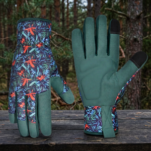 ถุงมือทำงานกันลื่น JNA GROUP ผลิตจาก PU พร้อมสายรัดข้อมือยืดหยุ่น ปลายนิ้วแบบมีลาย ใช้งานได้ทั่วไป หนา 4 มิล ขนาด 10 นิ้ว ปราศจากน้ำยาง - Product Image 4