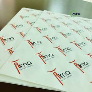 Custom Logo Branding Eco-Friendly Disposable Greaseproof <b>Paper</b> <b>Recyclable</b> Takeout Food Packaging for Restaurants-Use Bread Milk - Product Image 5