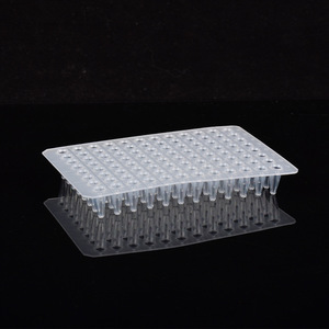แผ่นเพลท PCR ฮองโบไล 96 หลุม ขนาด 0.2 มล. แบบ Flat Top สำหรับใช้ในห้องปฏิบัติการ - Product Image 2
