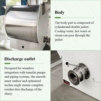 Petite machine de conchage et de raffinage pour cacao et chocolat, capacités 500ml, 1000ml, 500l, 100l, 10kg