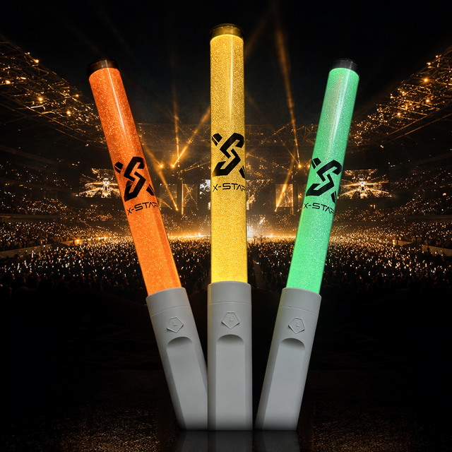 Sincen OEM Factory Custom Heart Shaped RGB Remote Control Concert Tour Audience Engagement LED Glow Stick