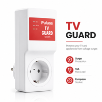 Protecteur d'alimentation pour appareils électroménagers Puluos TV Guard 13 ampères avec indicateur LED pour les appareils de divertissement à domicile