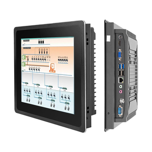 19 Inch Capacitieve Resistief Fanless Structuur J1900 I3 I5 <span class=keywords><strong>I7</strong></span> <span class=keywords><strong>Cpu</strong></span> Industriële Touch Panel Pc Aluminium Industriële Tablet Pc - Product Image 2