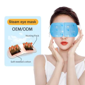 Campione gratuito confortevole maschera per occhi a vapore all'ingrosso nuovi prodotti personalizzati approvato CE MSDS