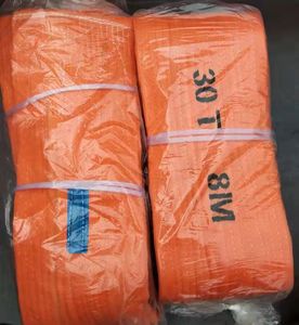 頑丈ワイドボディポリエステルとナイロンウェビングスリング50t <span class=keywords><strong>40</strong></span>トン30トンリフティング容量ラウンドフラットパターン - Product Image 3