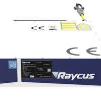 Sumber Laser Fiber Raycus 1500W 020H 025H CE Daya Andal untuk Sistem Laser