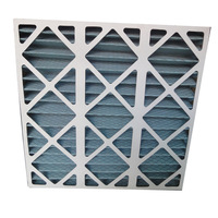 Filtre primaire industriel du cadre G4 de carton de boîte de papier pour des industries de construction et de fabricant