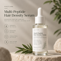 Serum Rambut Multi Peptida Label Pribadi untuk Perawatan Rambut Rontok dan Penipisan, Nutrisi Kulit Kepala, Perawatan Rambut Harian, Serum Penguat