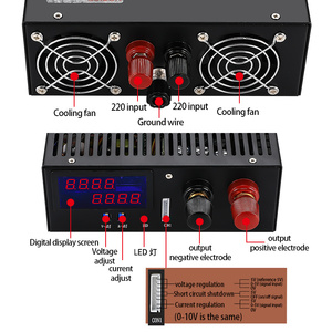 Mzmw SE công suất cao 3000W 24V 125A băng ghế dự bị biến áp công nghiệp SMPS hiển thị kỹ thuật số có thể điều chỉnh AC DC chuyển mạch cung cấp điện - Product Image 3