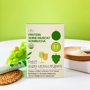 Fruit Protein Kombucha Various Flavors Apple Peach Plum Shine Muscat Korean <b>Sugar</b> <b>Free</b> Beverage - Product Image 6