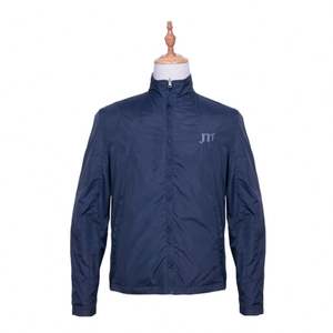 Chaqueta Bomber Formal de Invierno para Hombre, Personalizada, Resistente al Viento y al Agua, con Cuello Alto, de Poliéster/Algodón, para Negocios - Product Image 1
