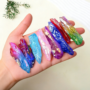 หินคริสตัลหยาบแบบขายส่งจำนวนมาก หินแองเจิลออร่าแบบดิบสำหรับตกแต่ง - Product Image 1