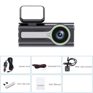 กล้องติดรถยนต์ Wanshe 3 ช่องทาง บันทึกภาพคมชัดระดับ HD 1080P พร้อมระบบมองเห็นในเวลากลางคืน หน้าจอ 2.4 นิ้ว มุมมองกว้าง 150 องศา รองรับการ์ด TF - Product Image 6