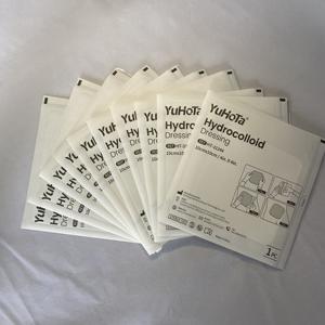 4 "x 4" عبوة من 10 ضمادة غروانية رقيقة للعناية بالجروح منخفضة الإفرازات - Product Image 1