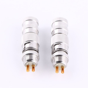 ขั้วต่อ CSP CT24 แบบ 2 ขา ทำจากสแตนเลส พร้อมปลั๊กและเต้ารับแบบเสียบเร็ว สำหรับงานอิเล็กทรอนิกส์ - Product Image 2