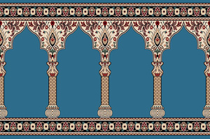 Dongsheng Thảm nhà máy sản xuất tùy chỉnh của 3D in thảm chống cháy và dễ dàng để làm sạch nhà thờ Hồi giáo tường để tường Thảm - Product Image 2